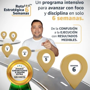 Programa Intensivo Transformación Negocio Online Claridad Dirección Y Resultados Guía Estratégica Personalizada Plan Maestro Acción Seguimiento Acompañamiento Ejecutivo Hitos Reales 6 Semanas